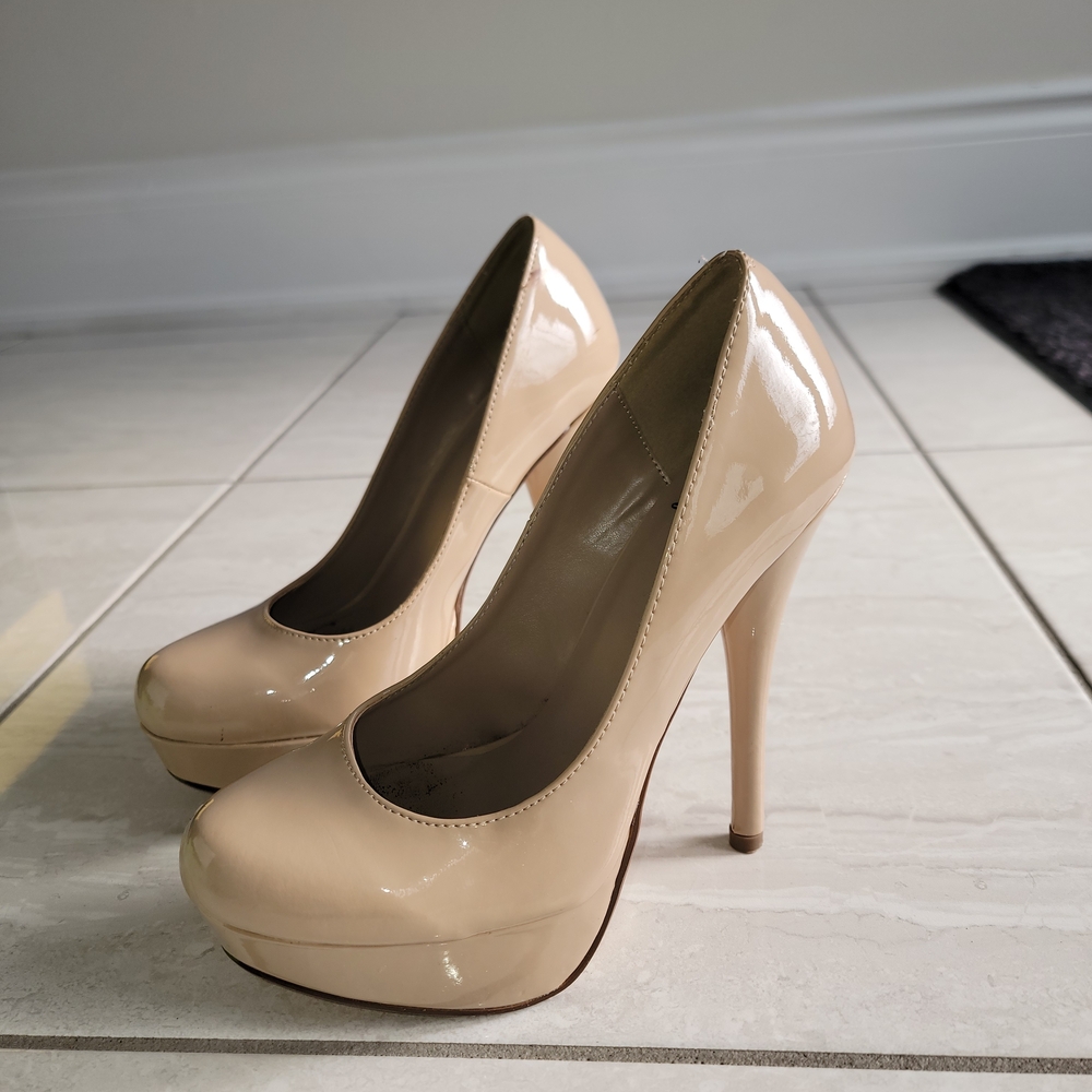 Elegant Cream High Heels